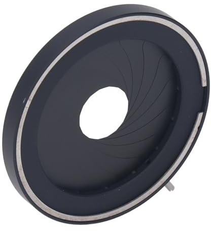 Einstellbare Irisblendenblende, 2–44 Mm Mikroskop-Iris-Adapterblende, Verstellbare Linsenblende, Optische Blendenlinsen, Zubehör für Fotografie, Labormikroskop