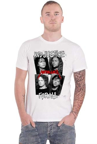 Metallica - Faces First Four Albums T-Shirt