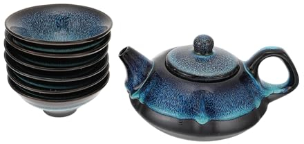 Zerodeko 1 Juego De Té De Porcelana Japonesa Tetera China Taza De Té De China Tetera Retro Taza De Té Chino Tazas Vintage Tazas De Té Vintage Kit De Vino Tetera Vintage Regalo De