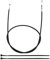 Hoypeyfiy 17910-VA3-003 Lawn Mower Throttle Cable, Replacement for Honda HR194 HR214 HRD535 HRD536 Lawn Mowers Throttle Pull Cable Engine Zone Control Cable