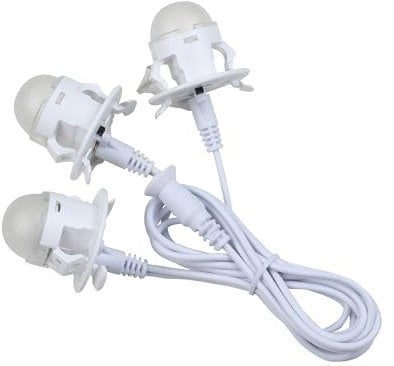 LEMAX-Kette aus drei LED-Leuchten, L-Typ-Eingang, 3 U-Typ-Ausgänge, 100 cm