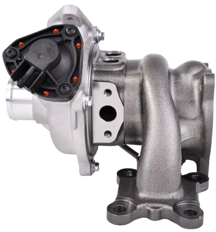 Merautop SJ Turbocharger and Gasket Turbo Charger Replacement for B-Max Fiesta Focus Grand C-Max Transit Courier 2014-…Transit Connect 1.0 EcoBoost 2013 - ... Car Accessories Part# 1761178 1799836