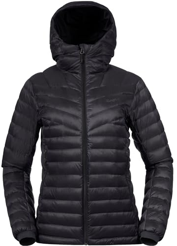 Bergans Damen Rabot Light Down Hoodie Jacke, black, M