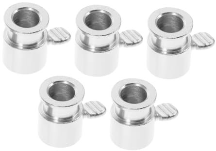 GAROZATION 5pcs Electric Roast Chicken Fork BBQ Grill Accessories Limit Cover Iron Material for Easy Cleaning