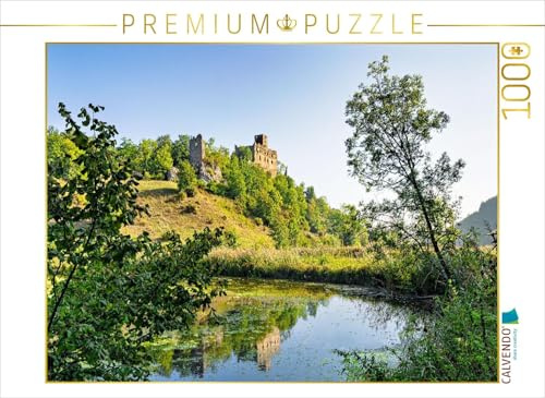 CALVENDO Puzzle Burgruine Niederhaus | 1000 Teile Lege-Größe 64 x 48 cm Foto-Puzzle für glückliche Stunden
