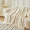 GKXLH Kuscheldecke Flauschig Decke - Weiche Baumwoll Fleecedecke Kuscheldecke Beige, Kuschelig Decke Bettdecken, Leichte Decken Warme Flauschige Decke für Couch Bett Sofa (Beige, 180X230CM)