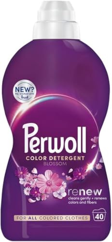 Perwoll Renew Blossom Liquid Laundry Detergent (Colored Clothes 2.0 Liters) 40 Load New? No, washed with Perwoll