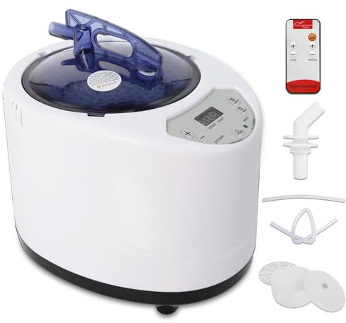 Generador de vapor portátil de 2,5 L, para sauna, vaporizador, para el hogar, ducha, spa, 1000 W