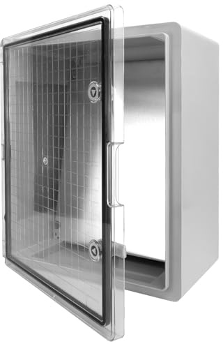TP Electric Leergehäuse Schaltschrank Gehäuse Mit Transparenter Tür Aufputz Verteilerschrank IP65 IK10 400 x 500 x 180 mm