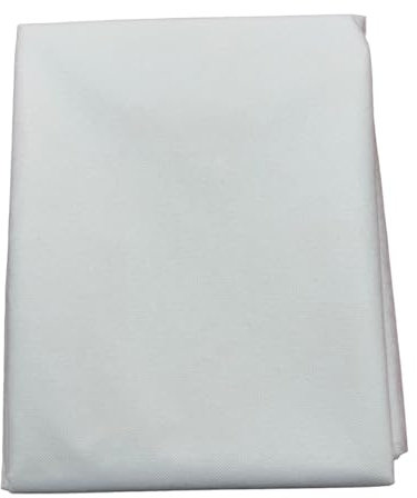 Tessuto termoadesivo in tessuto non tessuto bianco, 75 cm x 3 m, leggero stabilizzatore termoadesivo per rinforzare colletti, sartoria di indumenti, progetti artigianali e modelli di cucito