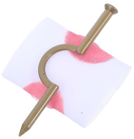 PRETYZOOM Nagel Tragen Halloween-tricknagel Trick-requisiten Nagel Durch Fingerstreich Aprilscherze Tricknägel Lustiger Fingernagel Halloween-streichspielzeug Scherzen Blut Plastik