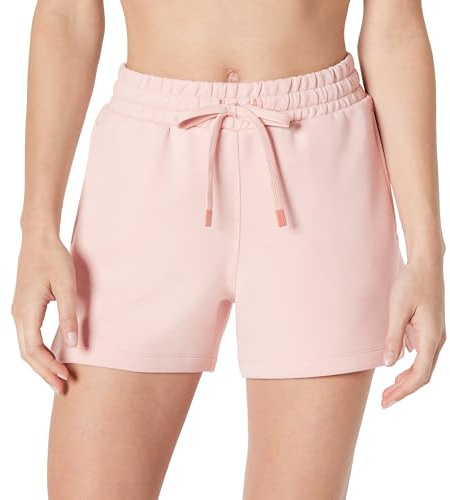 Amazon Essentials Active Lounge Short de Sport de Gym Taille Haute, Coupe Décontractée, 10,2cm Femme