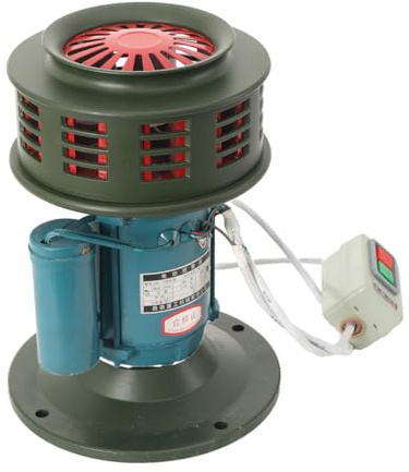 Mreryyse Sirene Alarm, 130dB Industrieller Handsirene Elektromotorisch Angetriebene Sirenes, 180W Elektrische Sicherheitsalarm für Fabrik BAU Schulen Militärlagern unter freiem Himmel