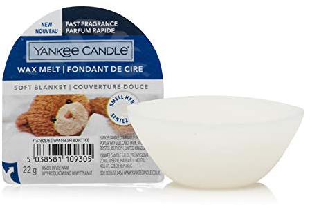 Yankee Candle Wax Melts | Soft Blanket | Up to 8 Hours of Fragrance | 6 Count