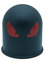 The Coupling Caps Anhängerkupplungsschutz Dämon Teufel Evil Eye Cap 1 / Böser Blick 1 rot