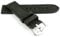 RIOS1931 Belfast Vintage Rindsleder Uhrenarmband handgemacht in Deutschland Robust 24mm Schwarz