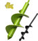 Broca cultivador Jardin 8x30cm y 4x22cm Broca Suelo Jardin Broca Espiral para Jardin Bulbo Excavadora de Jardin Broca ahoyadora para ahoyadora Broca Agujeros Suelo Taladro para ahoyadora Broca