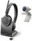 Kit Poly Studio P5 con Voyager 4220 UC (Plantronics) - Cámara de videoconferencias HD de 1080p - Kit de cámara web profesional y auricular inalámbrico estéreo