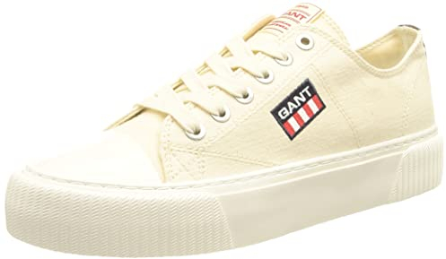GANT FOOTWEAR Damen NAUTILANA Sneaker, Cream, 39 EU