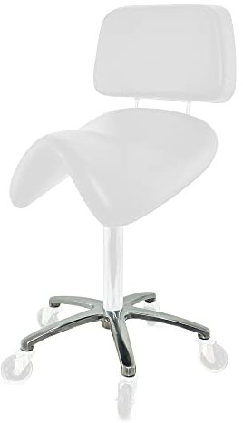 VAKON SALON - Fußkreuz Bürostuhl/Rollhocker aus Aluminium 48 cm, Drehkreuz Stuhlbasis aus Metall, Ersatzteil Fußbasis extra stark bis 200 kg