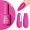 Beetles Gel Nail Polish, 1 Pcs 15ml Cosmos Bouquet Summer Pink Gel Polish Soak Off Nail Lamp Needed Nail Art DIY Gel Nail Manicure Gift for Women