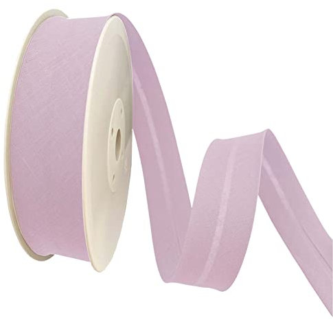 TEXTEX = 40 mm Breites Schrägband. 50% Baumwolle und 50% Polyester. Stück von 10m - (Lila)