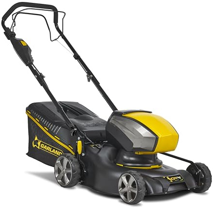 GARLAND Apache Keeper 40V 395S-V23 - Cortacésped batería autopropulsado 40V, 41,5 cm, Saco 45L, hasta 550 m² (sin batería ni Cargador)