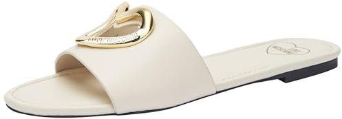 Love Moschino Damen Ja28431g0iia0102 Sabotd.Microlite 15 Kalbsleder, Weiß, 41 EU