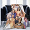 Ldsgdfst Paul Walker Decke aus weichem und bequemem Wollfleece, Überwurfdecken für Sofa, Büro, Auto, Camping, Yoga, Reisen, Heimdekoration, gemütliche Plüsch-Stranddecke, Geschenk, 203,2 x 152,4 cm