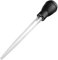 XJKLBYQ Turkey Baster Barbecue Rubber Head Plastic Pipette Meat Baster Syringe BBQ Drip Tube Black, Rubber Head Plastic Pipette