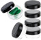 Dimeho Kleine Pillendose, 6 Stück Tablettenbox Pillendose Klein Für Unterwegs Tragbar Pillenbox BPA-frei Reise Pillendosen Mini Tablettendose Medikamenten Taschenpillendose für Handtasche (6 Farben)