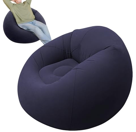 Tiajingzi Aufblasbare Couch - Klappbarer Tragbarer Luft Sessel - Loungesack Sofa Für Zuhause Garten Reisen Campingurlaub Entspannen Schlafen Spiele Party