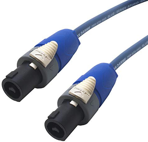 Van Damme Studio Grade 2x2.5mm Speakon to Speakon Passive Speaker Lead (5m)