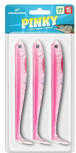 Lieblingsköder Gummifisch Pinky 15 cm