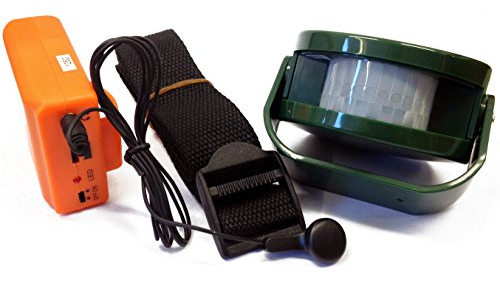 Berger + Schröter Wildmelder BewegungsmelderSet Hunting Alarm, grün, 1 Stück (1er Pack)