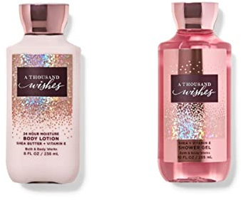 Bath and Body Works A Thousand Wishes Gift Set of Shower Gel and Lotion by Bath and Body Works A Thousand Wishes Gift Set of Shower Gel and Lotion