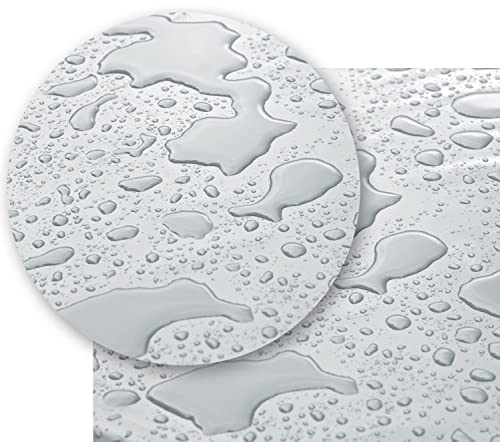 Transparente Tischdecke Klarsicht Folie, rund oval eckig - Stärke 0,30 mm - Größe wählbar (Eckig 240 x 140 cm)