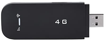 Hotspot móvil, enrutador inalámbrico USB WiFi 4G LTE, enrutador de Red móvil de Bolsillo de Alta Velocidad con Puertos de Tarjeta SIM Soporte para expansión de Memoria Micro SD(con WiFi)