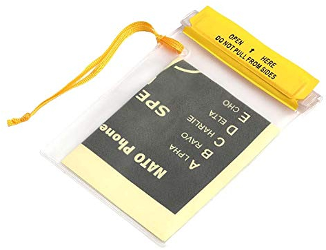 Fosco Industries - Pochette Etanche Porte-Documents en PVC Fosco Industries - Transparent