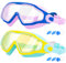 EasYoung Kinder-Schwimmbrille – 2 Stück, Doggy Schwimmbrille für Jungen und Mädchen, Junior, Kinder im Alter von 6–14 Jahren, Schnellverschlussriemen, Anti-Leck-Brille für Kinder