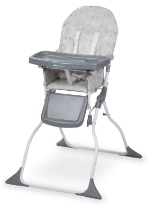 BEBECONFORT Keeny Hochstuhl, Easy Transport, 6 Monate bis 3 Jahre, 15 kg, Warm Grey