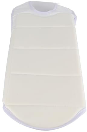 VGEBY Brustschutz, Taekwondo Karate Brustschutz Weste Boxen Karate Brustschutz Zubehör für Unisex Erwachsene (S)
