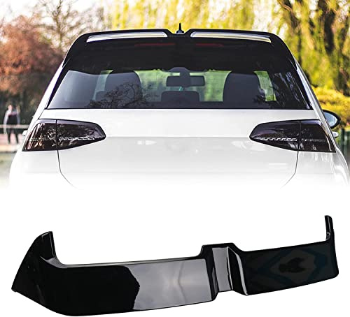 REXGEL ABS Spoiler Posteriori dell'Auto per Volkswagen VW Golf 7 MK7 VII 7.5 R-Line 2014-2020, Auto Tronco Posteriore Spoiler sul Tetto Alettone Posteriore Protezione