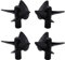 Bntaomle RC Teile Propeller Set für 2011-5 Angel Werkzeug KöDer Fisch Finder Schiff Steil Positiv & Reverse Propeller, 4 StüCke