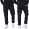 Project X Paris Bas de Jogging Style Cargo uni Noir S