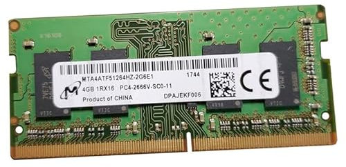 4GB RAM DDR4 PC4-21300S Micron MTA4ATF51264HZ-2G6E1 SODIMM PC portatile