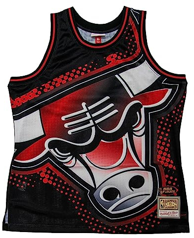 Mitchell & Ness NBA Big Face 7.0 Fashion Tank - Chicago Bulls, XL