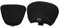 ORBANA Sitzbank Kissen Sitzkissenbezug Für Kaw&asaki Ninja 400 300 250 Z900 Z250 Z300 Z400 Z-900 Motorradzubehör Mesh Atmungsaktives Gittergehäuse Pad