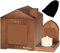Urnes Commémoratives pour Animaux De Compagnie pour Les Cendres De Chien Ou De Chat, Urne De Crémation Funéraire en Bois avec Cadre Photo, Boîte À Mémoire De Souvenir Commémorative, Perte