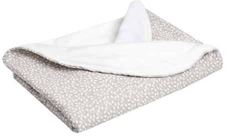 MIMUSELINA Babydecke Baumwolle - Super Warme Baby Blanket für Winter und Herbst - Kuscheldecke Baby 100% Baumwolle und Innen Warm - Baby Decke Neugeborenen 90 x 70 cm